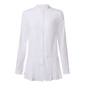 Peplum bijela košulja