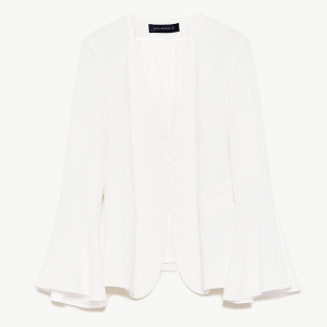 Luksuzni blazer zvono rukava veličina M (38)