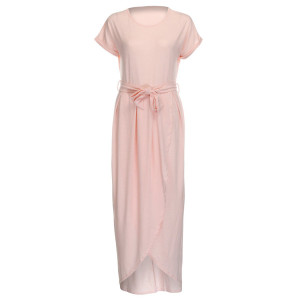 Duga asimetrična casual elegantna haljina standardni M/38 tamno plava