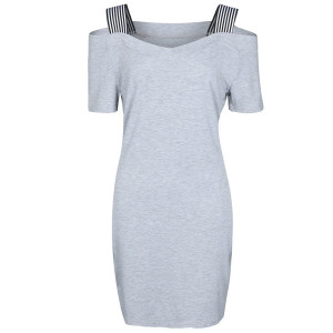 Mini casual off shoulder haljina 