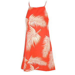 Mini šift haljina s motivom listova