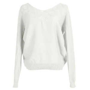 Mekani pulover s kockicama