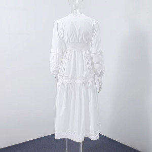 Luksuzna vezena haljina 2 boje "Limitirana kolekcija"