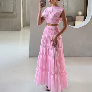 Komplet nabrana suknja + majica "Limitirana kolekcija"