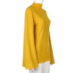 Žuta dolčevita zvono rukava