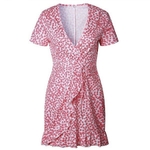 Mini haljina sa sitnim cvjetićima