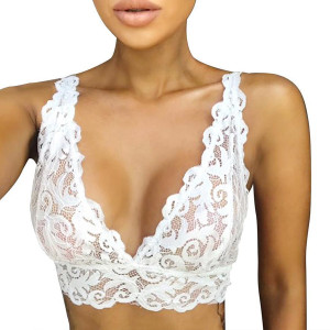 Čipkani cvjetni bralet u dvije boje