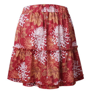 Mini cvjetna suknja povišenog struka