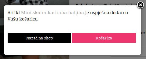 Završetak narudžbe Završetak narudžbe
